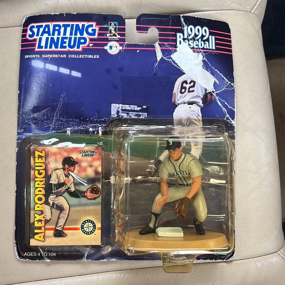 Alex Rodriguez 1999 Baseball Starting Lineup Collectible.